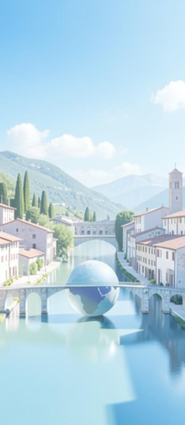 città con fiume